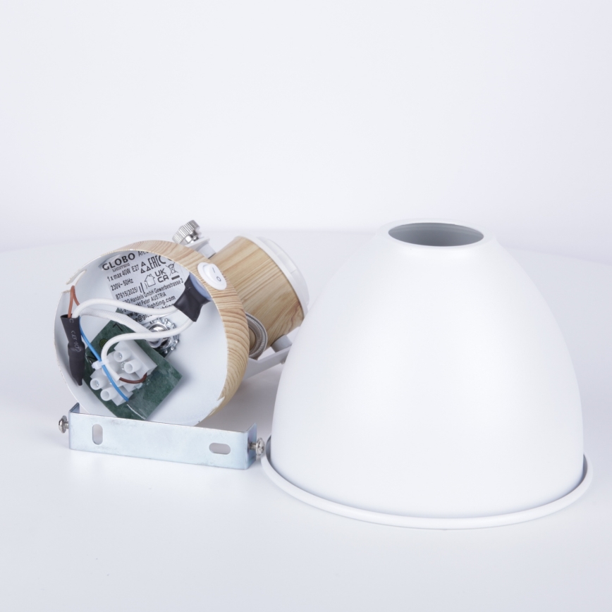 Globo - Aplică perete spot 1xE27/40W/230V