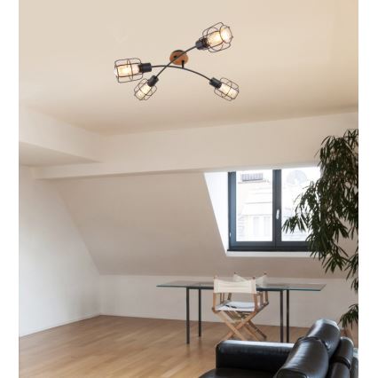 Globo - Lustră aplicată 4xE27/40W/230V