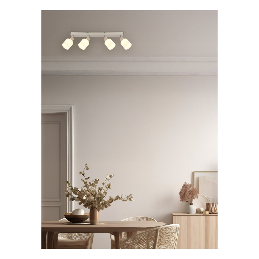 Globo - Plafonieră cu 4 spoturi, 4xE14/25W/230V