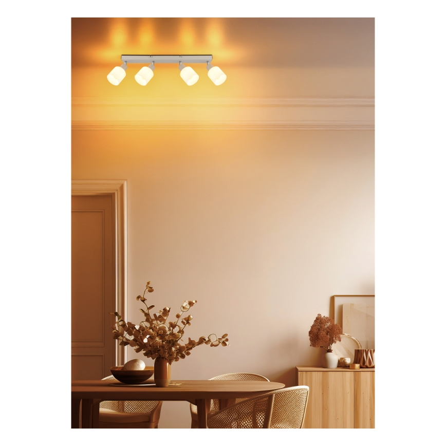 Globo - Plafonieră cu 4 spoturi, 4xE14/25W/230V