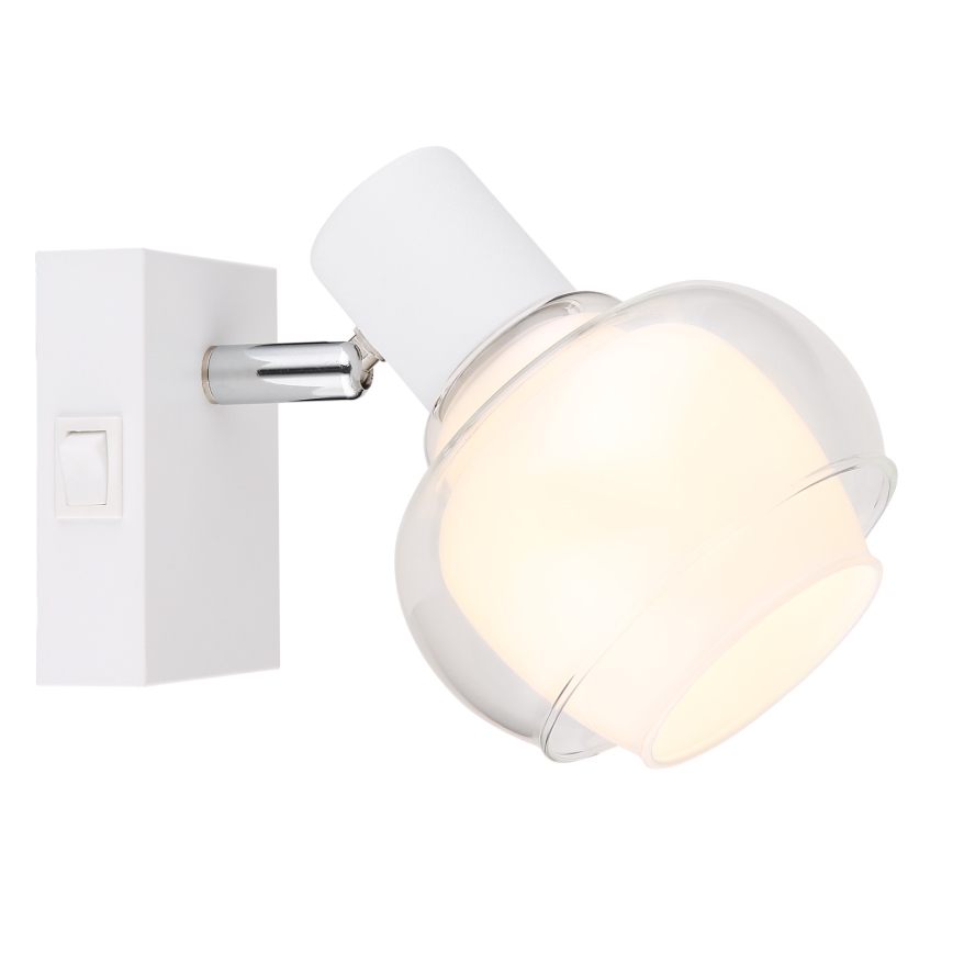 Globo - Aplica spot de perete 1xE14/40W/230V albă