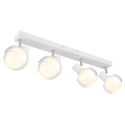 Globo - Corp de iluminat tip spot 4xE14/40W/230V, alb