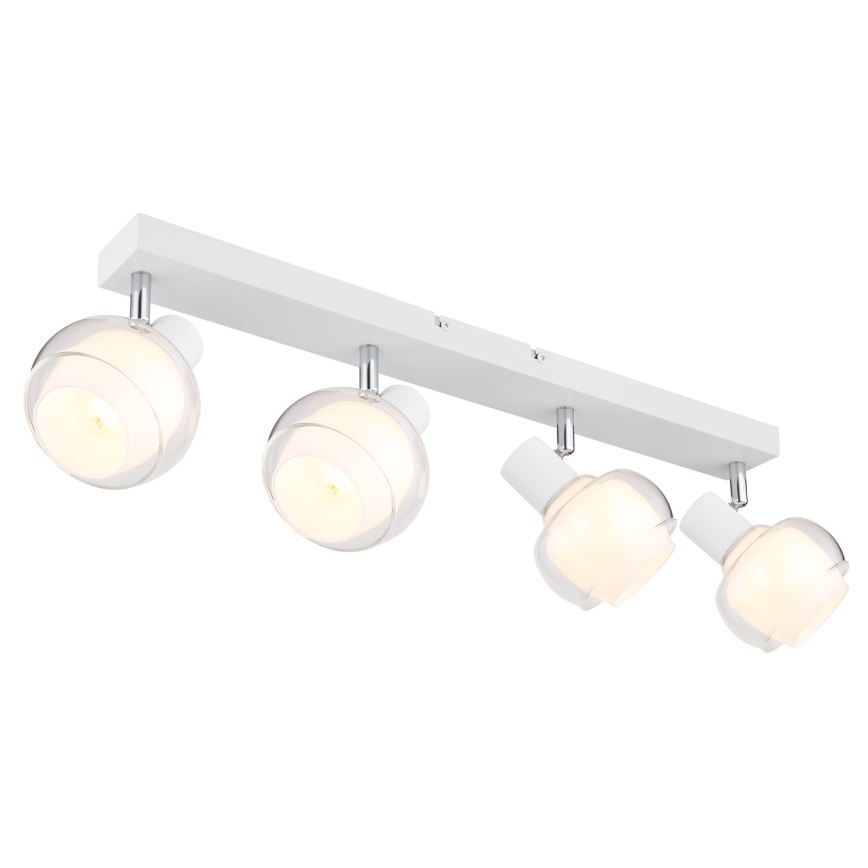 Globo - Corp de iluminat tip spot 4xE14/40W/230V, alb