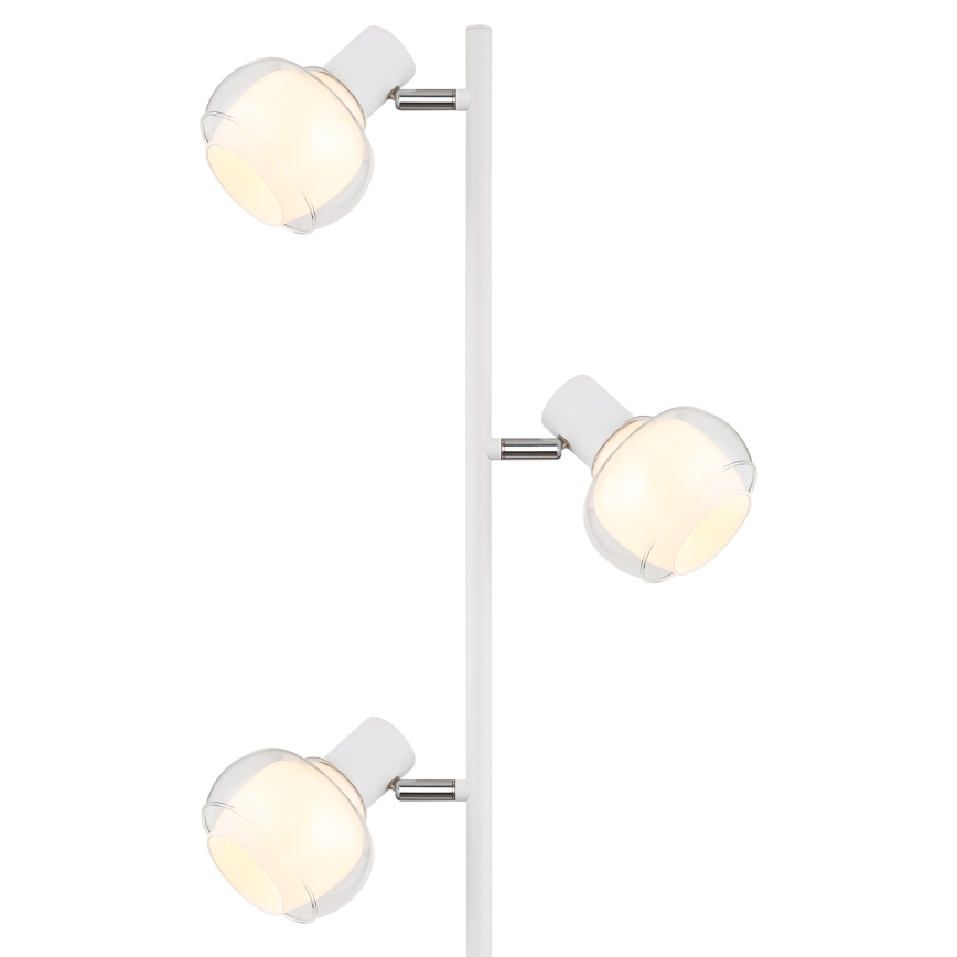 Globo - Lampă de podea 3xE14/40W/230V albă