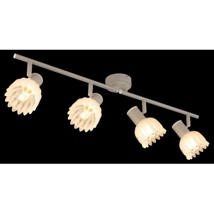 Globo - Spot cu 4 becuri E14, 4x40W, 230V