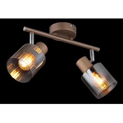 Globo - Spot cu 2 dulii E14, 2x40W, 230V