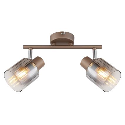 Globo - Spot cu 2 dulii E14, 2x40W, 230V