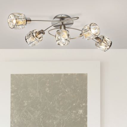 Globo - Lustră aplicată 5xE14/40W/230V