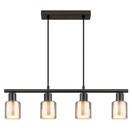 Globo - Lampă suspendată pe cablu 4xE14/25W/230V
