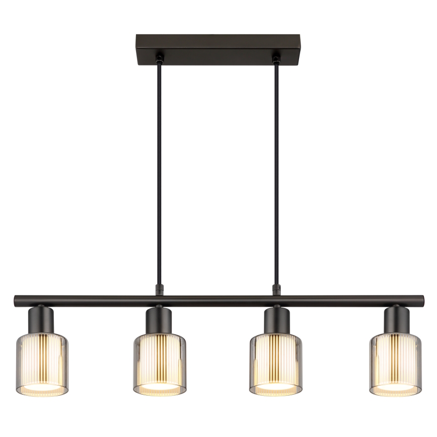 Globo - Lampă suspendată pe cablu 4xE14/25W/230V