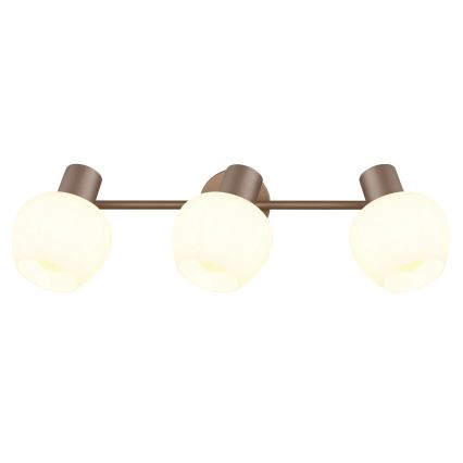 Globo - Plafonieră cu spoturi 3xE27/40W/230V