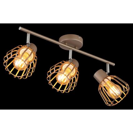 Globo - Corp de iluminat cu spoturi 3xE27/40W/230V