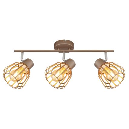 Globo - Corp de iluminat cu spoturi 3xE27/40W/230V