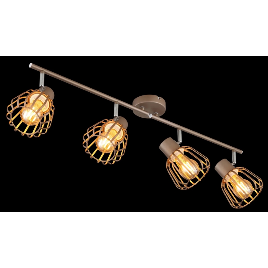 Globo - Plafonieră cu 4 spoturi 4xE27/40W/230V