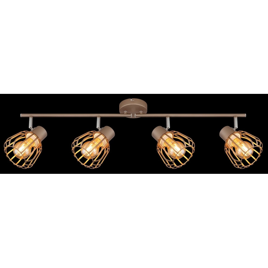 Globo - Plafonieră cu 4 spoturi 4xE27/40W/230V
