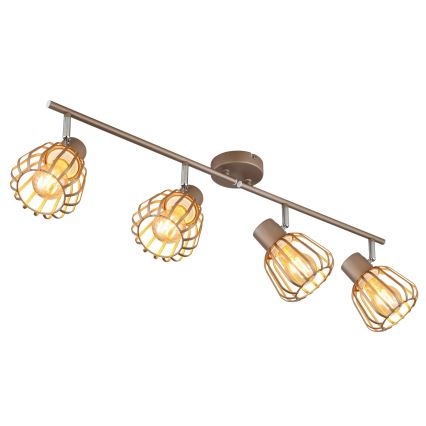 Globo - Plafonieră cu 4 spoturi 4xE27/40W/230V