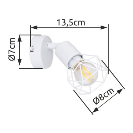 Globo - Aplică perete spot 1xE14/40W/230V