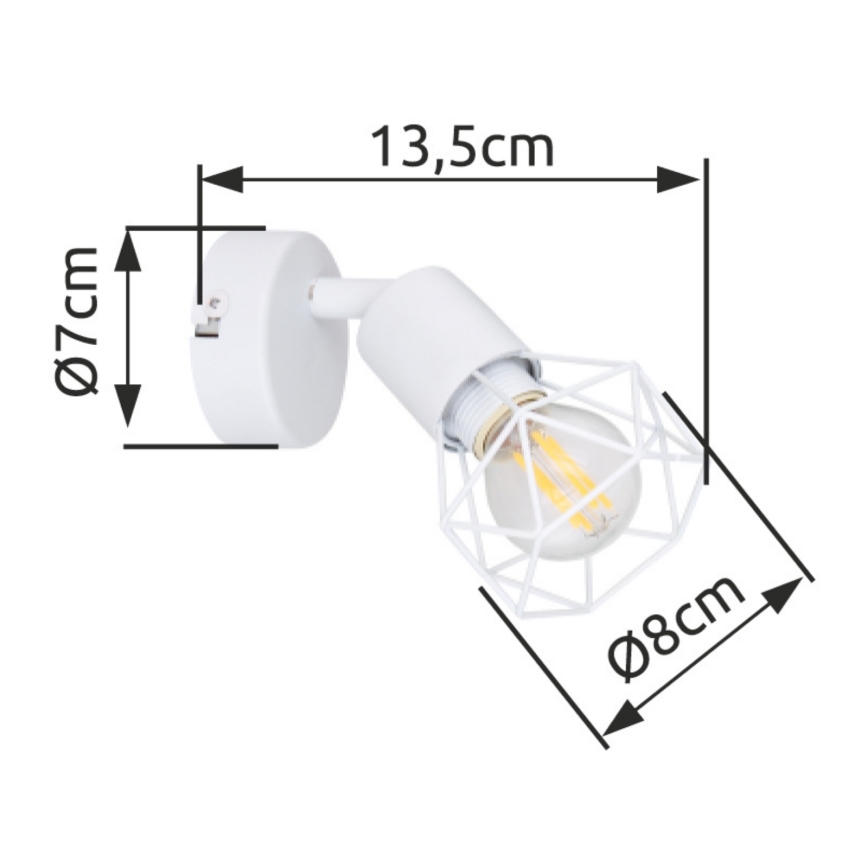Globo - Aplică perete spot 1xE14/40W/230V