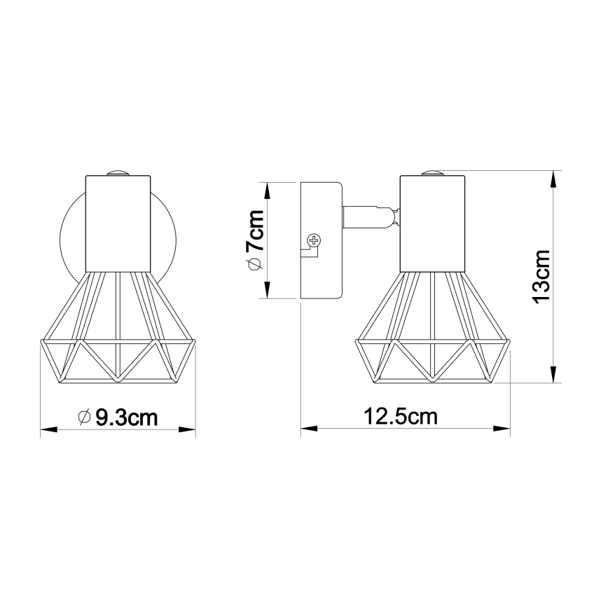 Globo - Aplică perete spot 1xE14/40W/230V