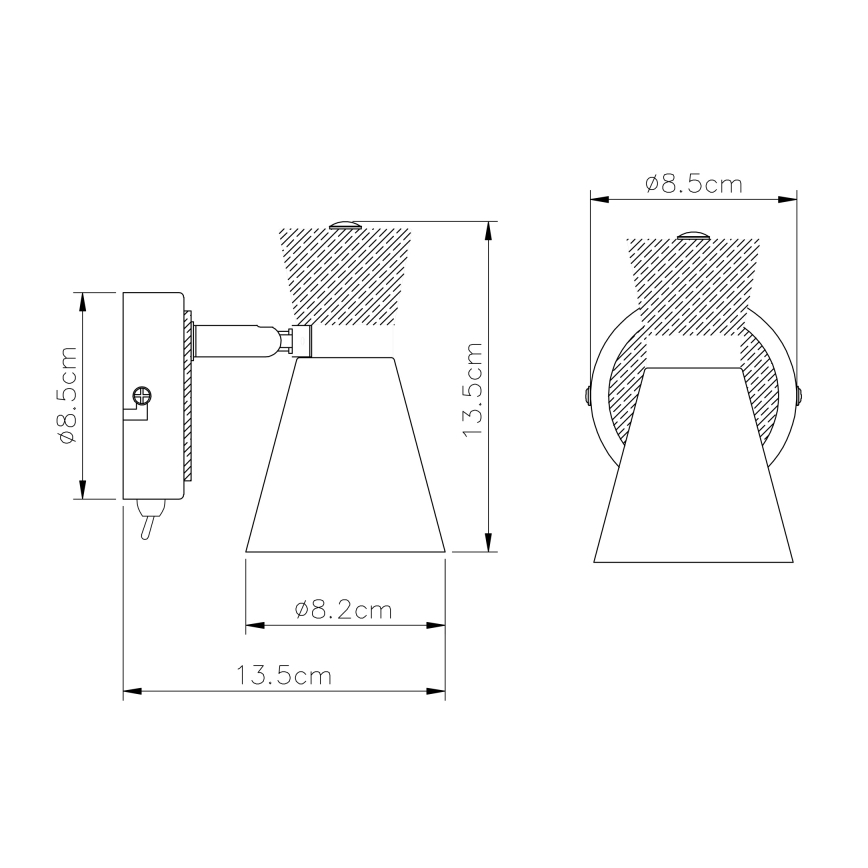 Globo - Spot de perete 1xE14/25W/230V