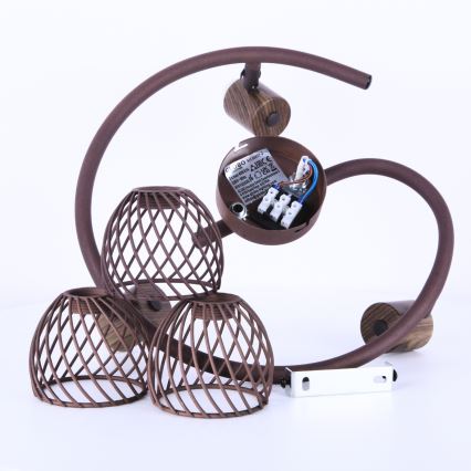 Globo 54817-3 - Lampă spot ISABELLE 3xE14/40W/230V