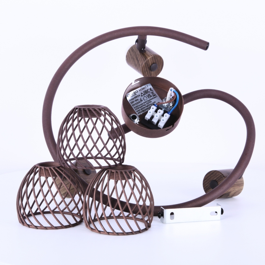 Globo 54817-3 - Lampă spot ISABELLE 3xE14/40W/230V