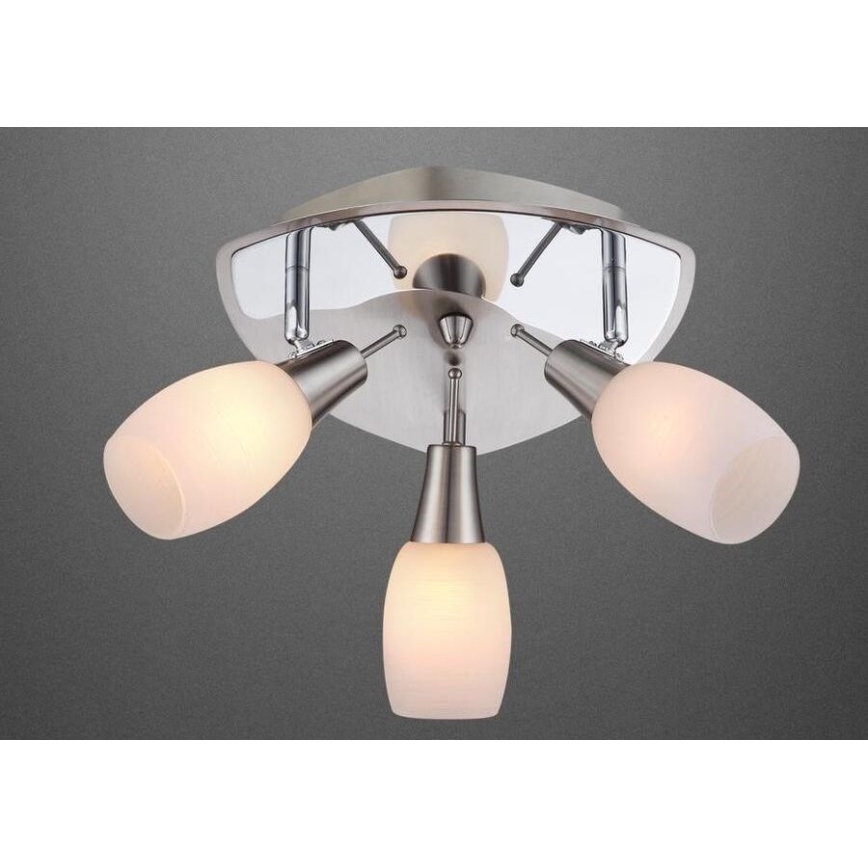 Globo - Spot cu 3 becuri E14/40W/230V