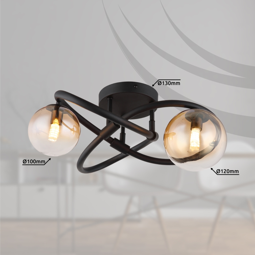 Globo - Lustră LED aplicată 2xG9/3,5W/230V 3000K