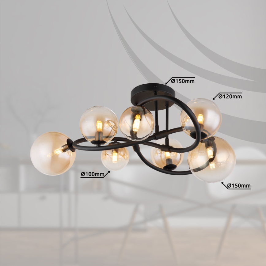 Globo - Lustră LED aplicată 7xG9/3,5W/230V 3000K
