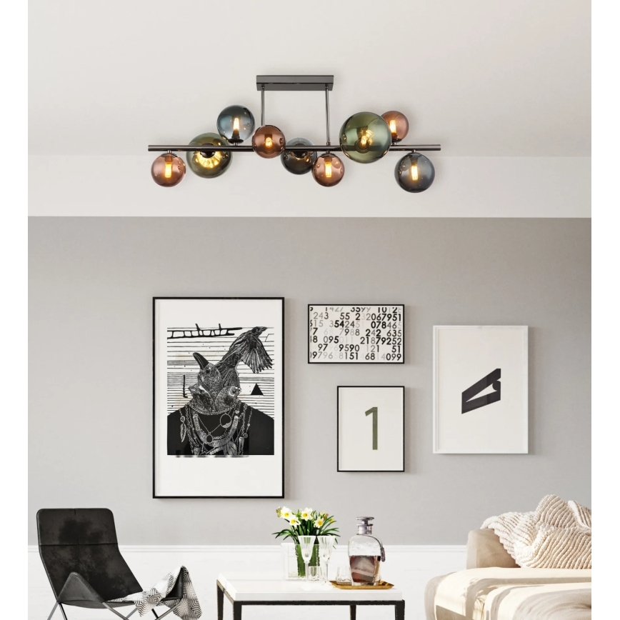 Globo - Lustră LED pe tijă 9xG9/3W/230V