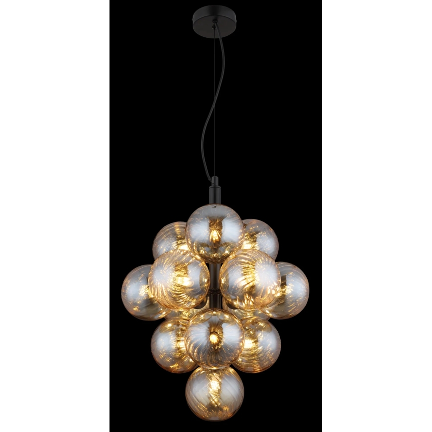 Globo - Candelabru suspendat pe cablu 13xG9/4W/230V
