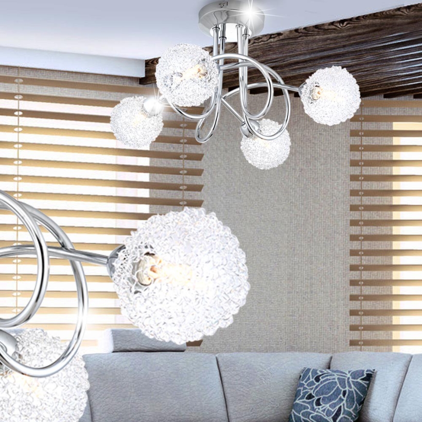 Globo 56624-4D - Plafoniera ORINA  4x33W/G9/230V