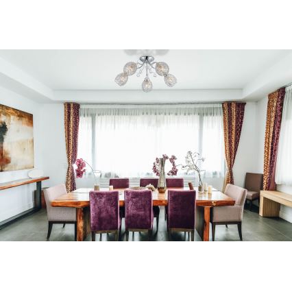 Globo - Plafoniera 5xE14/40W/230V