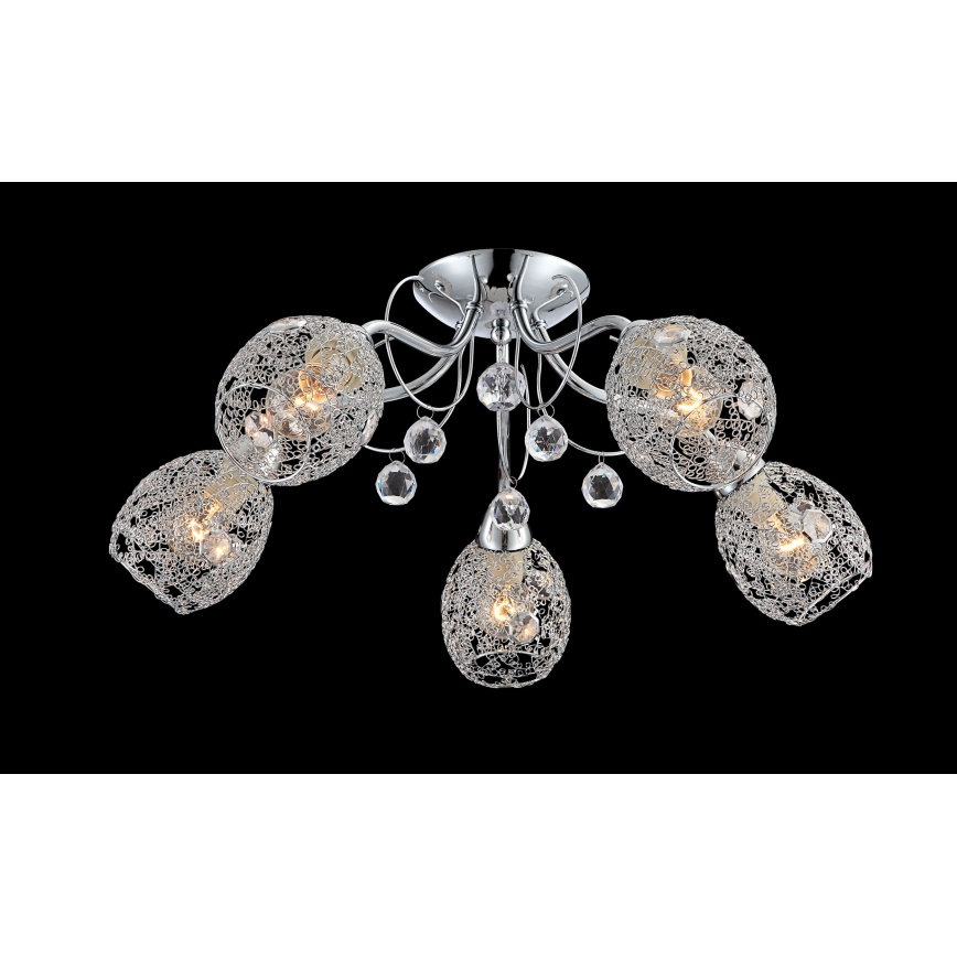 Globo - Plafoniera 5xE14/40W/230V