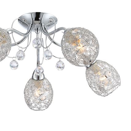 Globo - Plafoniera 5xE14/40W/230V