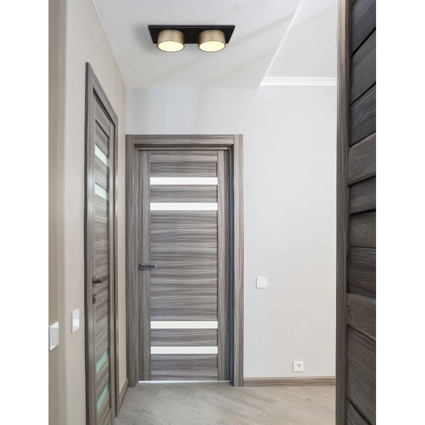 Globo - Plafonieră LED/24W/230V 3000K 46x20 cm alamă