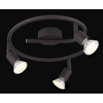 Globo 57382-3L - Spot LED OLIWA 3xGU10/3W/230V