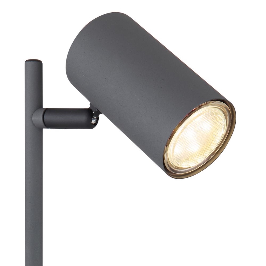Globo - Lampă de masă 1xGU10/5W/230V gri/maro