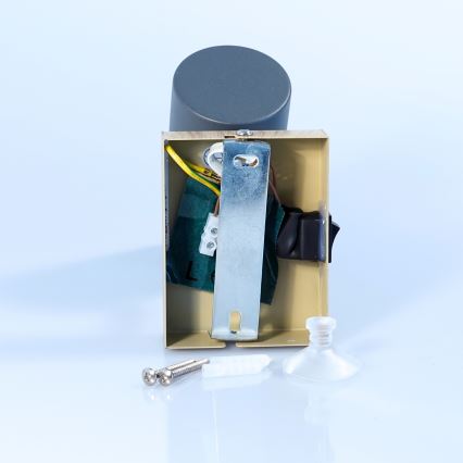 Globo - Aplica de perete cu spot 1xGU10/25W/230V gri/maro