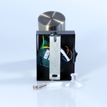 Globo - Aplica de perete cu spot 1xGU10/25W/230V negru/alama