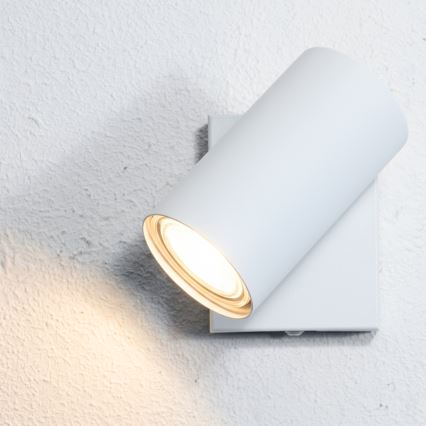 Globo - Aplica de perete cu spot 1xGU10/25W/230V alb