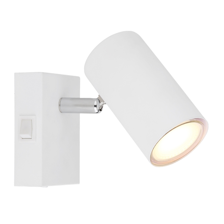 Globo - Aplica de perete cu spot 1xGU10/25W/230V alb