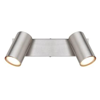 Globo - Corp de iluminat tip spot 2xGU10/35W/230V, crom mat