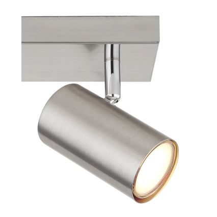 Globo - Corp de iluminat tip spot 2xGU10/35W/230V, crom mat