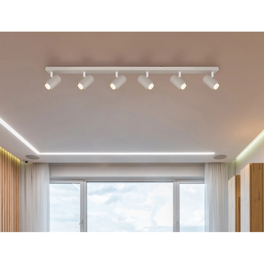 Globo - Corp de iluminat cu spoturi 6x GU10/35W/230V, bej