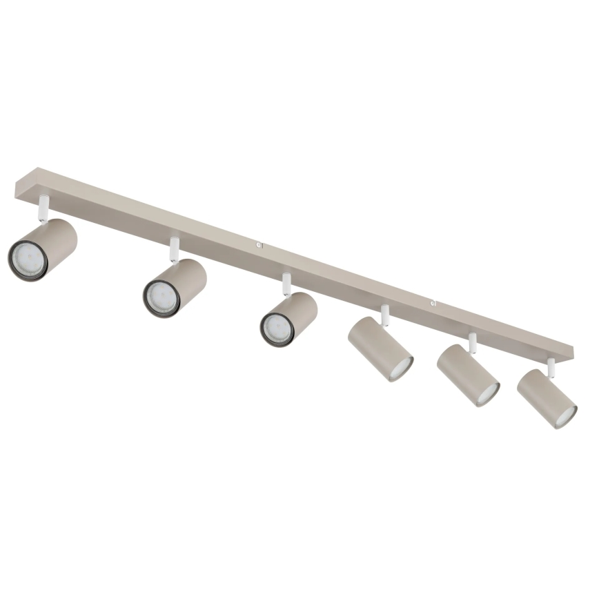 Globo - Corp de iluminat cu spoturi 6x GU10/35W/230V, bej