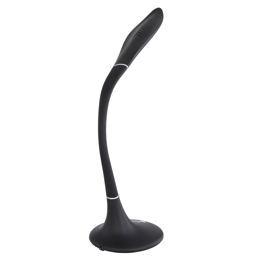 Globo - Lampă de birou flexibilă cu LED, reglabilă prin atingere LED/9W/230V 3000/4000/6500K neagră
