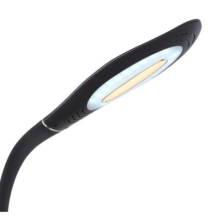 Globo - Lampă de birou flexibilă cu LED, reglabilă prin atingere LED/9W/230V 3000/4000/6500K neagră