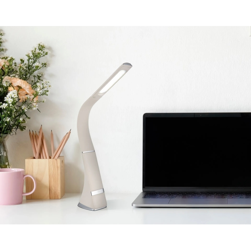 Globo - Lampă de birou LED tactilă, dimmabilă și reîncărcabilă, 5W/5V, 2200 mAh