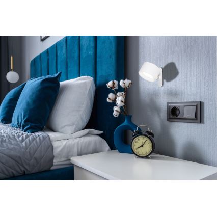 Globo - Lampă de birou LED tactilă reglabilă 4în1 LED/4W/5V 3000/4000/5000K 1200 mAh albă